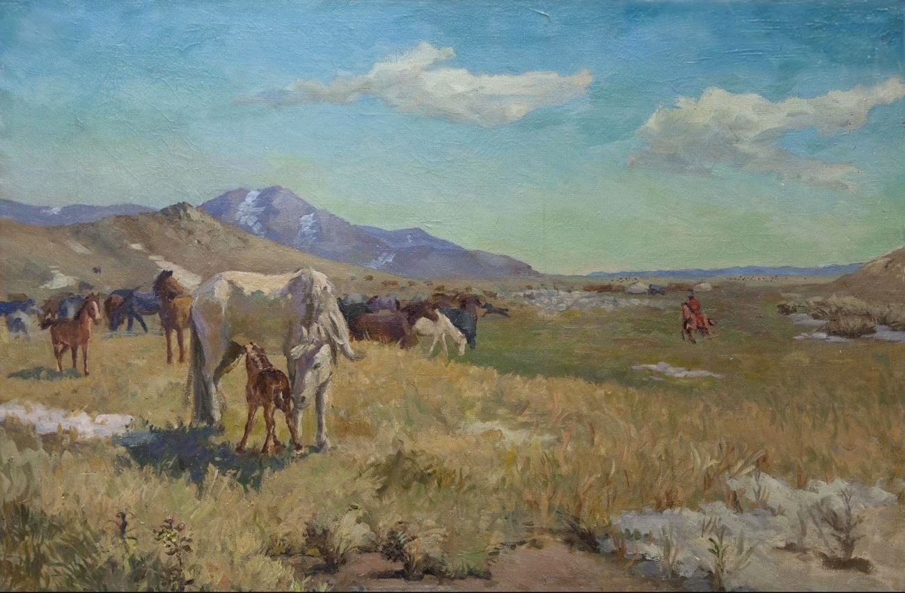 Д. Амгалан. Весна. Искусство Евразии, журнал об искусстве 