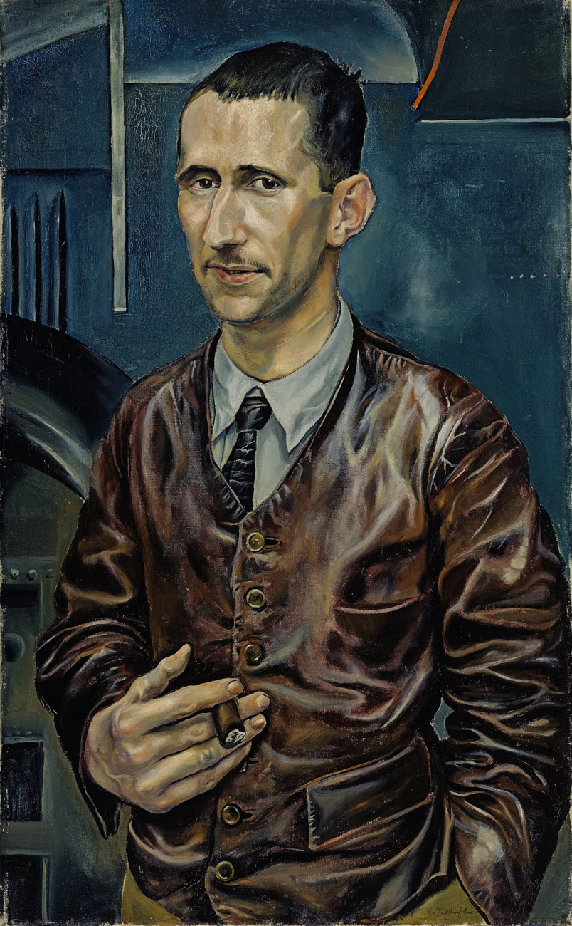 Р. Шлихтер. Портрет Б. Брехта. Искусство Евразии, журнал об искусстве