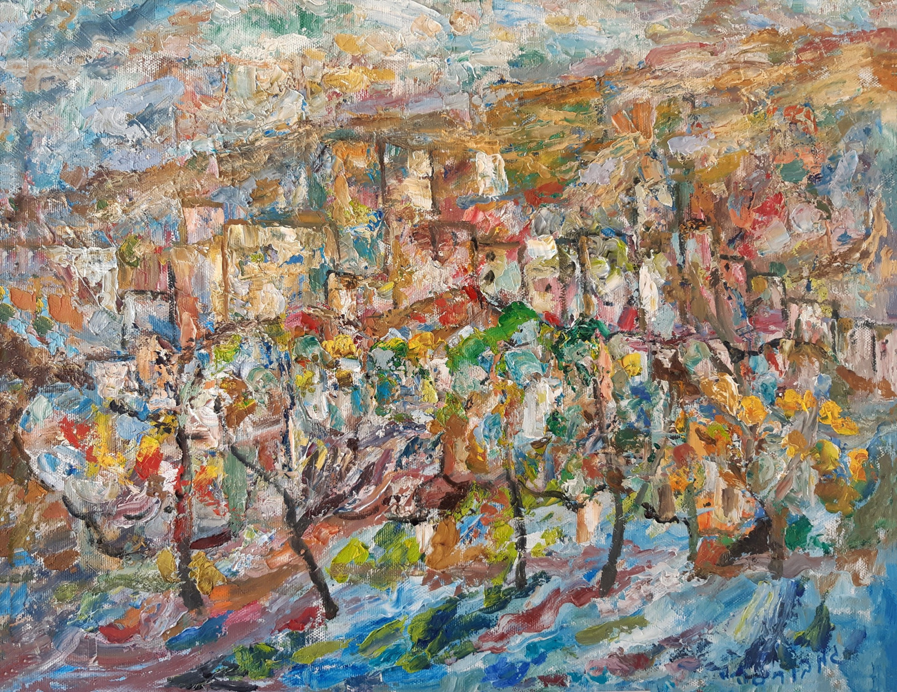Р.М. Гамбурская. Весенняя Хайфа. Искусство Евразии, журнал об искусстве 