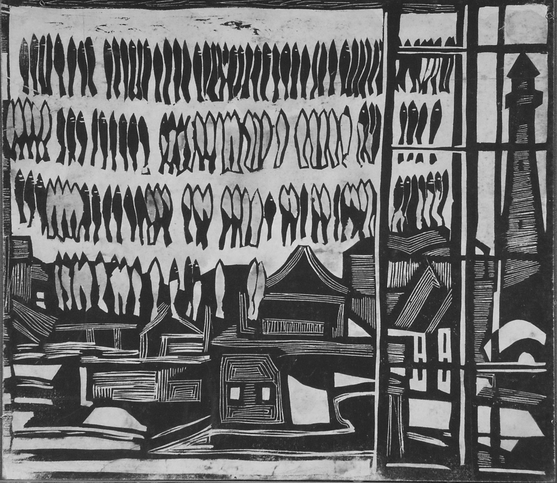 Г.М. Манткава. Эскиз к картине «Весенняя корюшка». Искусство Евразии, журнал об искусстве 