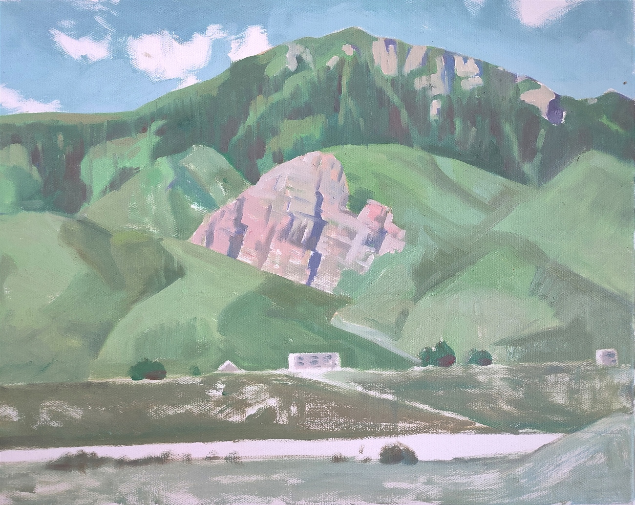 Ж. Абдуллаев. Горы Нарына. Искусство Евразии, журнал об искусстве 