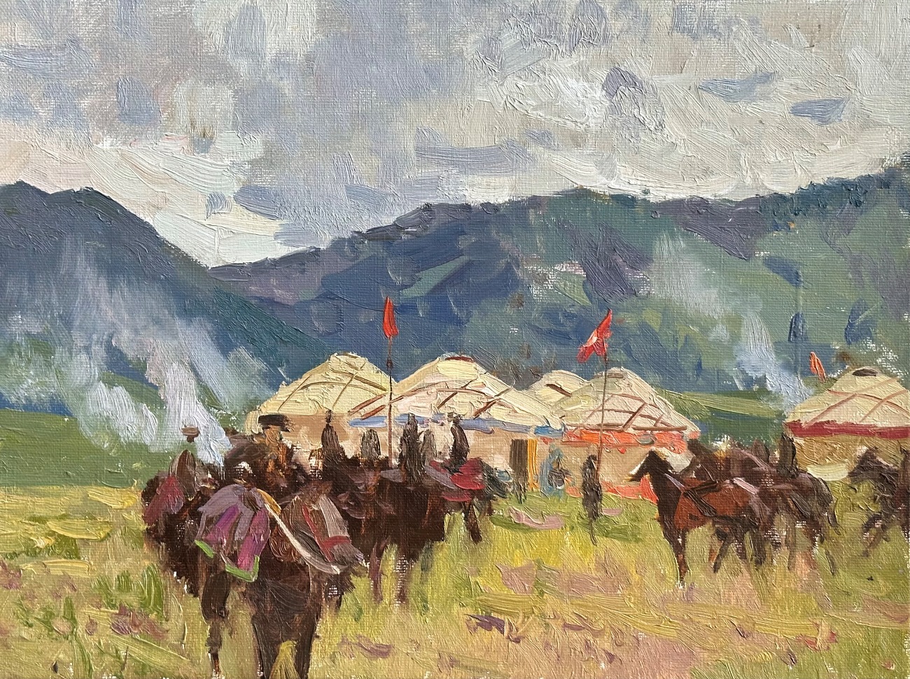 О.В. Журавлёв. Всадники. Искусство Евразии, журнал об искусстве
