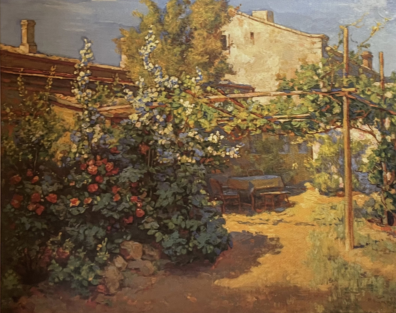 Н.С. Барсамов. Утро в саду
