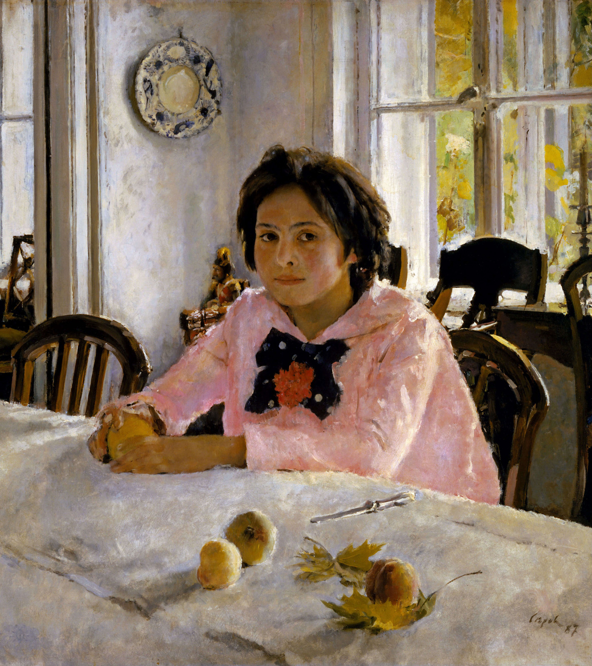 В.А. Серов. Девочка с персиками