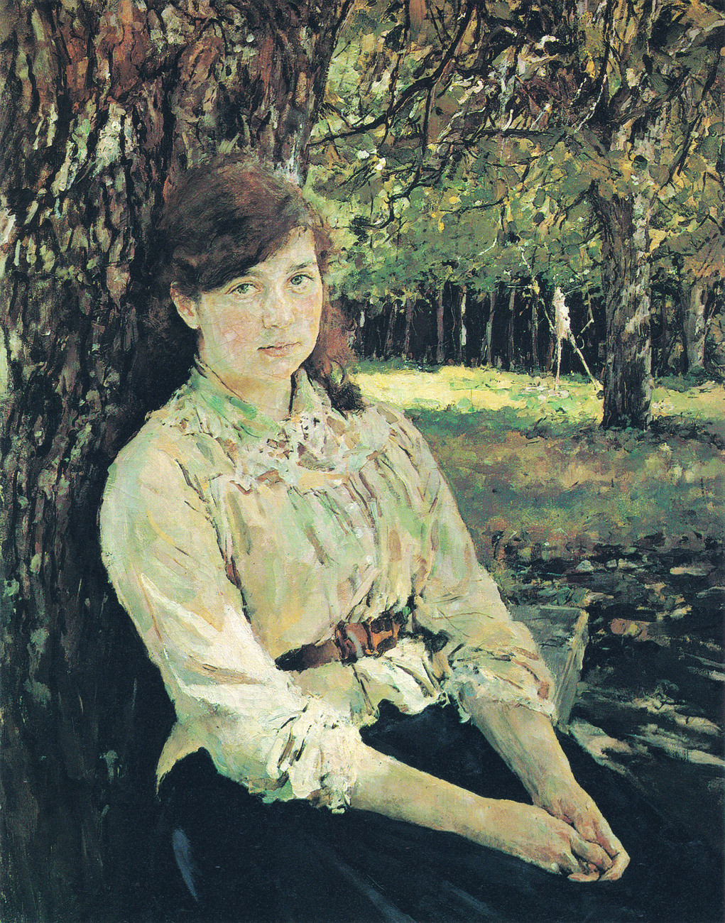 В.А. Серов. Девушка, освещенная солнцем
