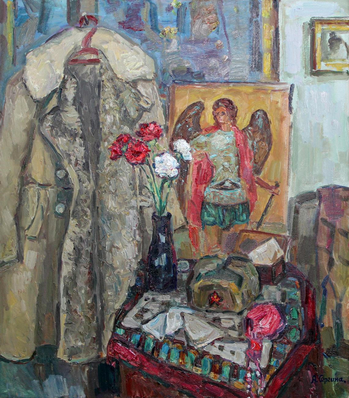 А.С. Сергина. Памяти военных дней. Искусство Евразии, журнал об искусстве 