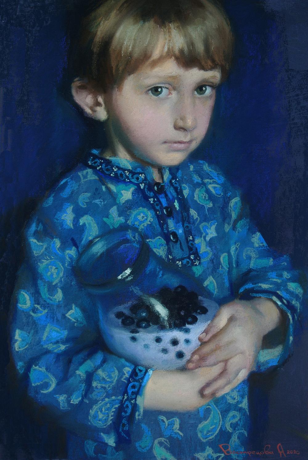 А.О. Вострецова. Черничные глаза