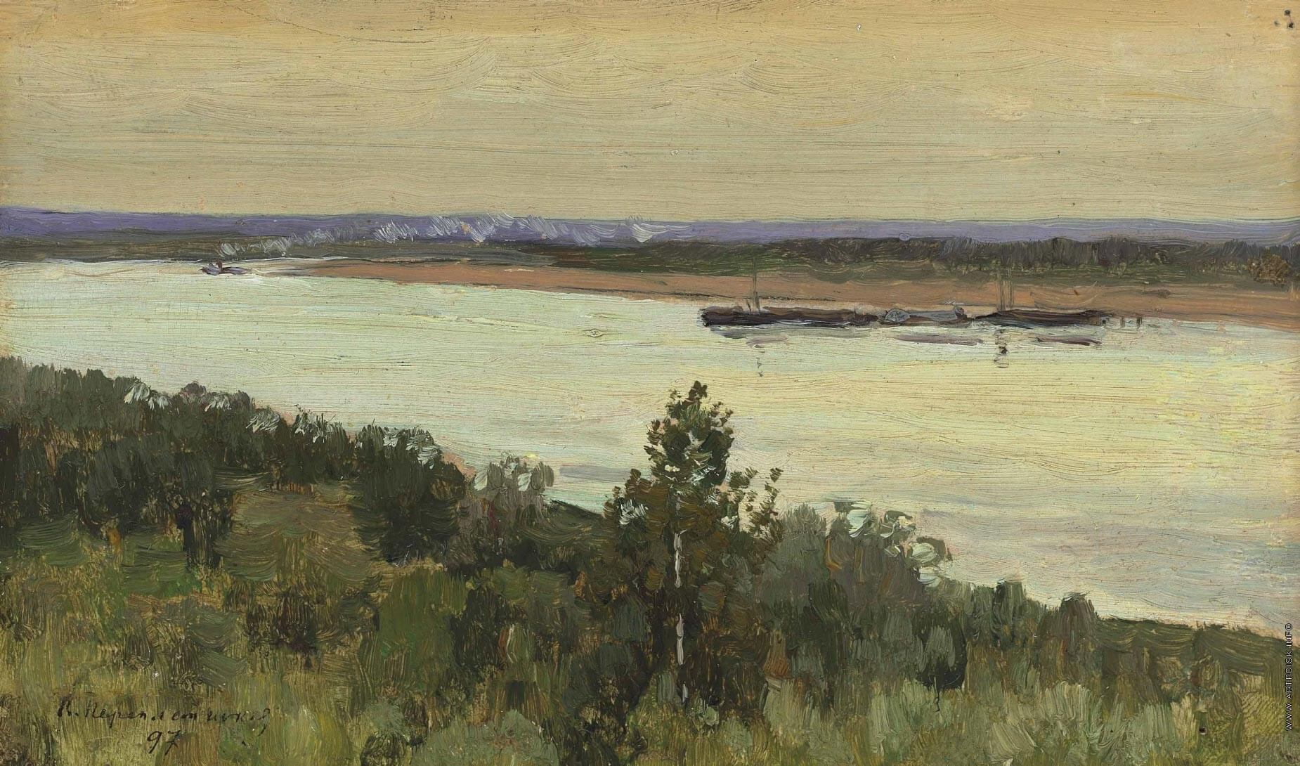 В.В. Переплетчиков. На реке. Искусство Евразии, журнал об искусстве 