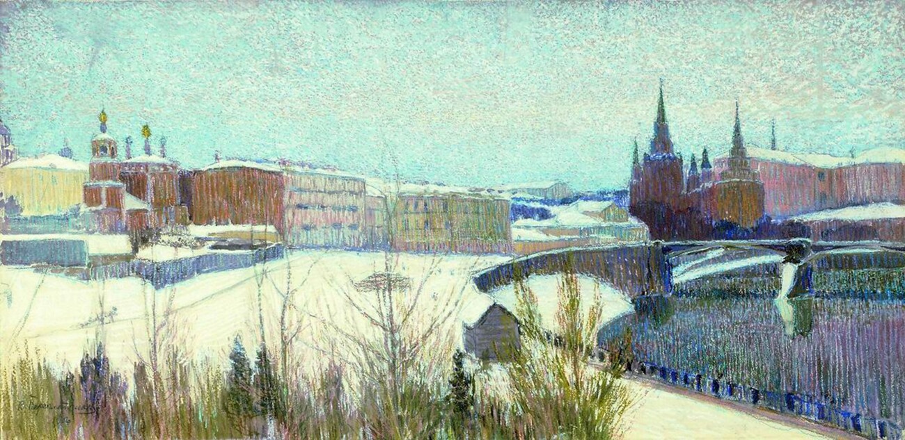 В.В. Переплетчиков. Вид Москвы. Искусство Евразии, журнал об искусстве 