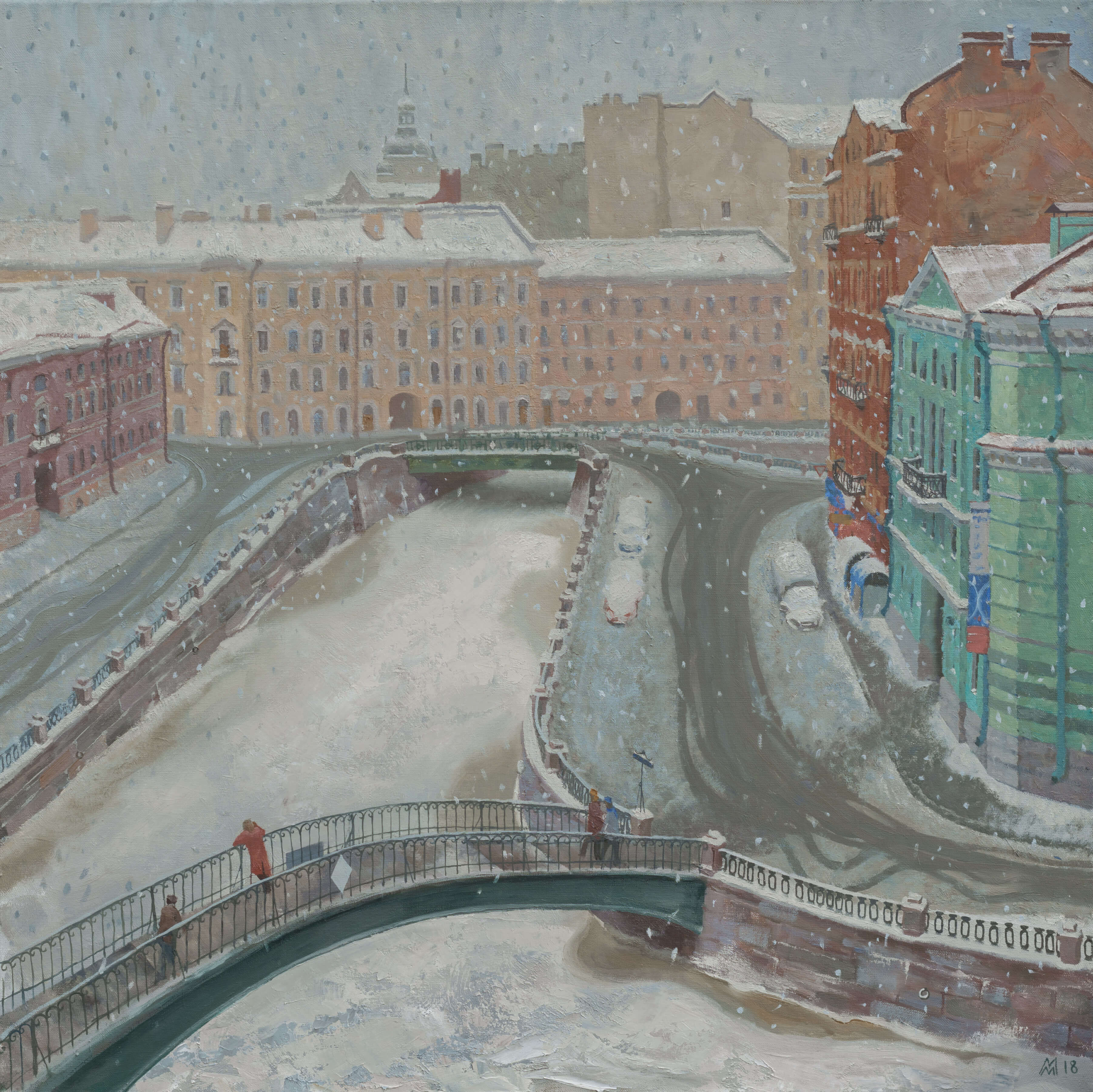 М. Масленникова. Петербург, зима. Искусство Евразии, журнал об искусстве 