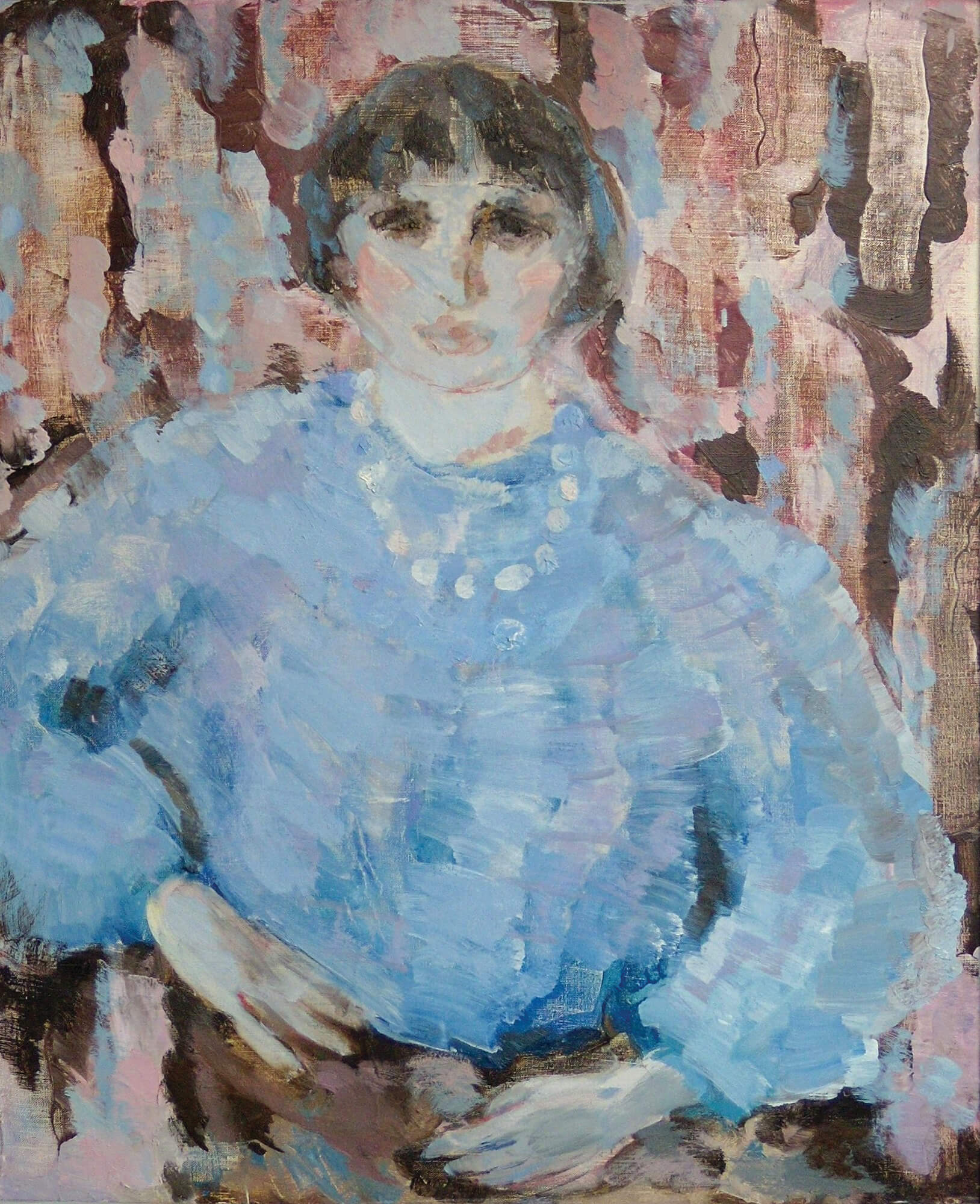 Л. Цончева (1946–2017). «Портрет Галины». Искусство Евразии, журнал об искусстве 