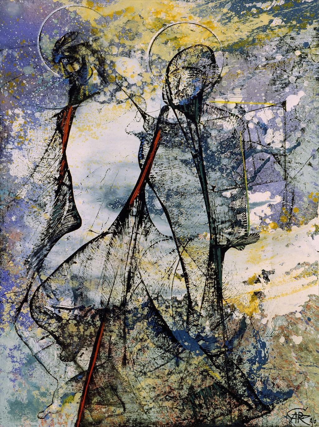 А.Н. Рычков-Галактионов. Апостолы Петр-Симон и Андрей. Искусство Евразии, журнал об искусстве 