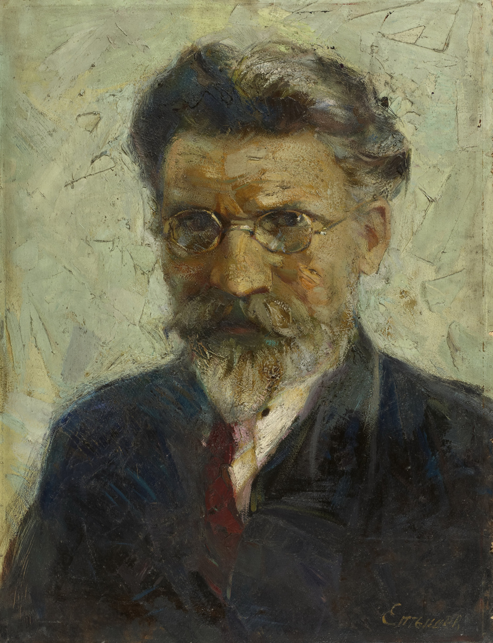 Л.А. Елтышев. Портрет М.И. Калинина. Искусство Евразии, журнал об искусстве 