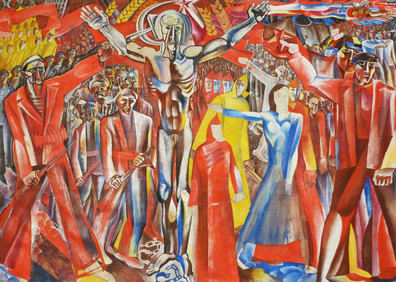 А.С. Константинов. Революция. Эскиз к неосуществленной картине. Искусство Евразии, журнал об искусстве