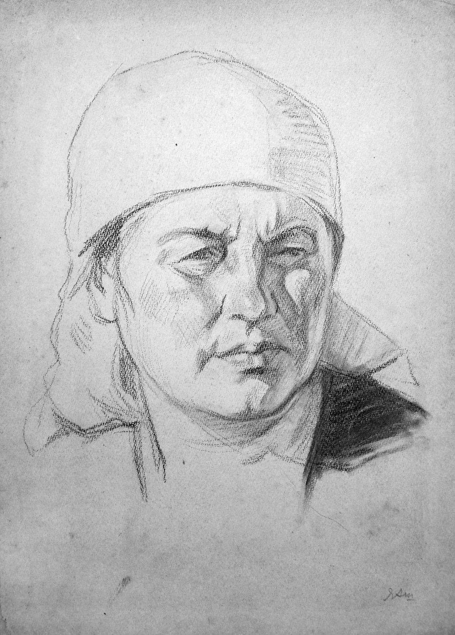 Я. Авербух. Крестьянка. Искусство Евразии, журнал об искусстве 