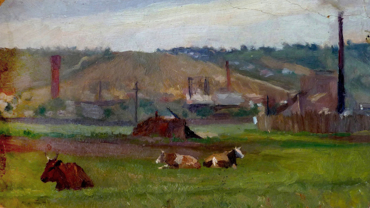 Я. Авербух. Окраина Кишинёва. Искусство Евразии, журнал об искусстве 
