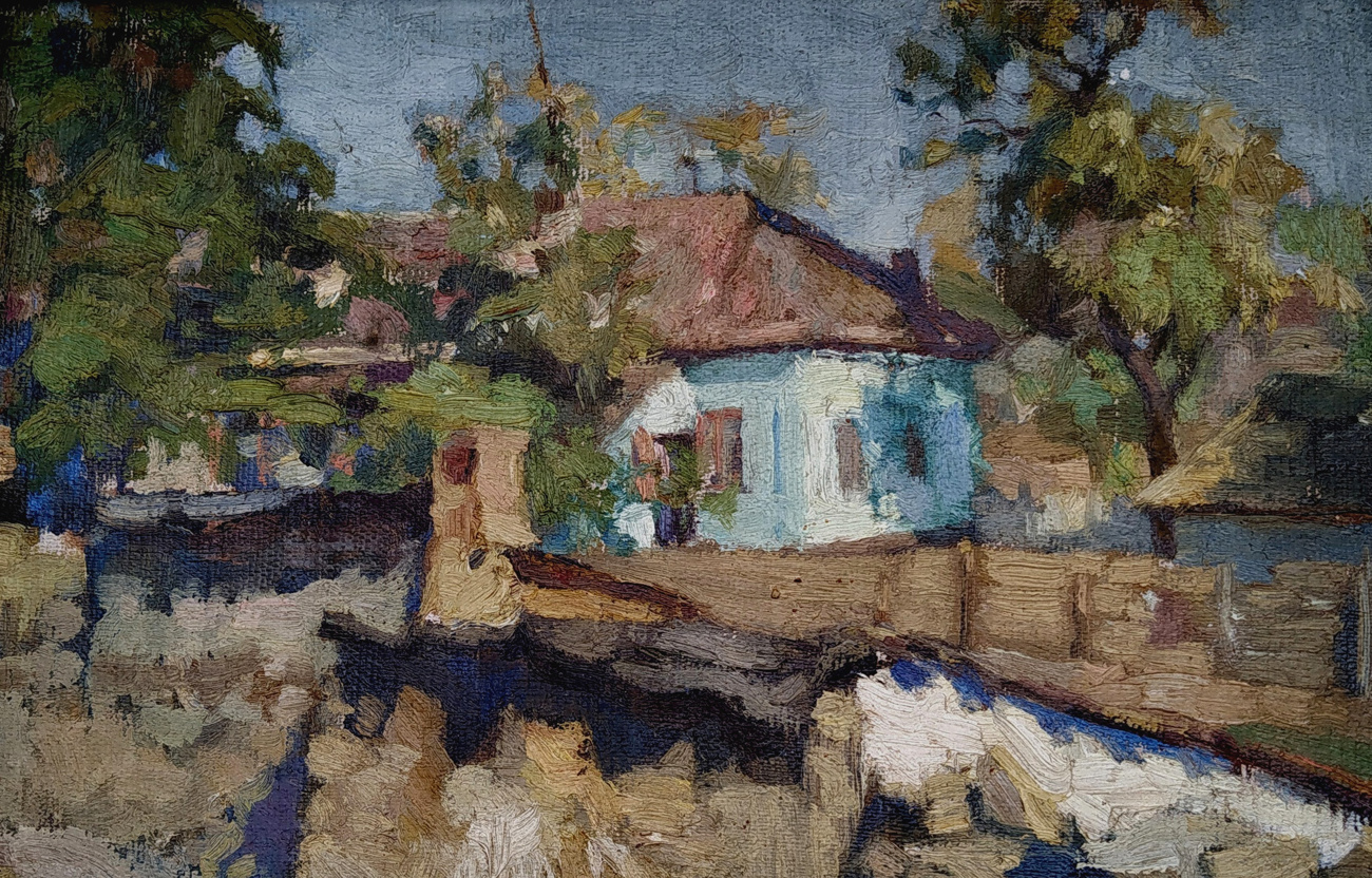 Я. Авербух. Деревенский дом. Искусство Евразии, журнал об искусстве 
