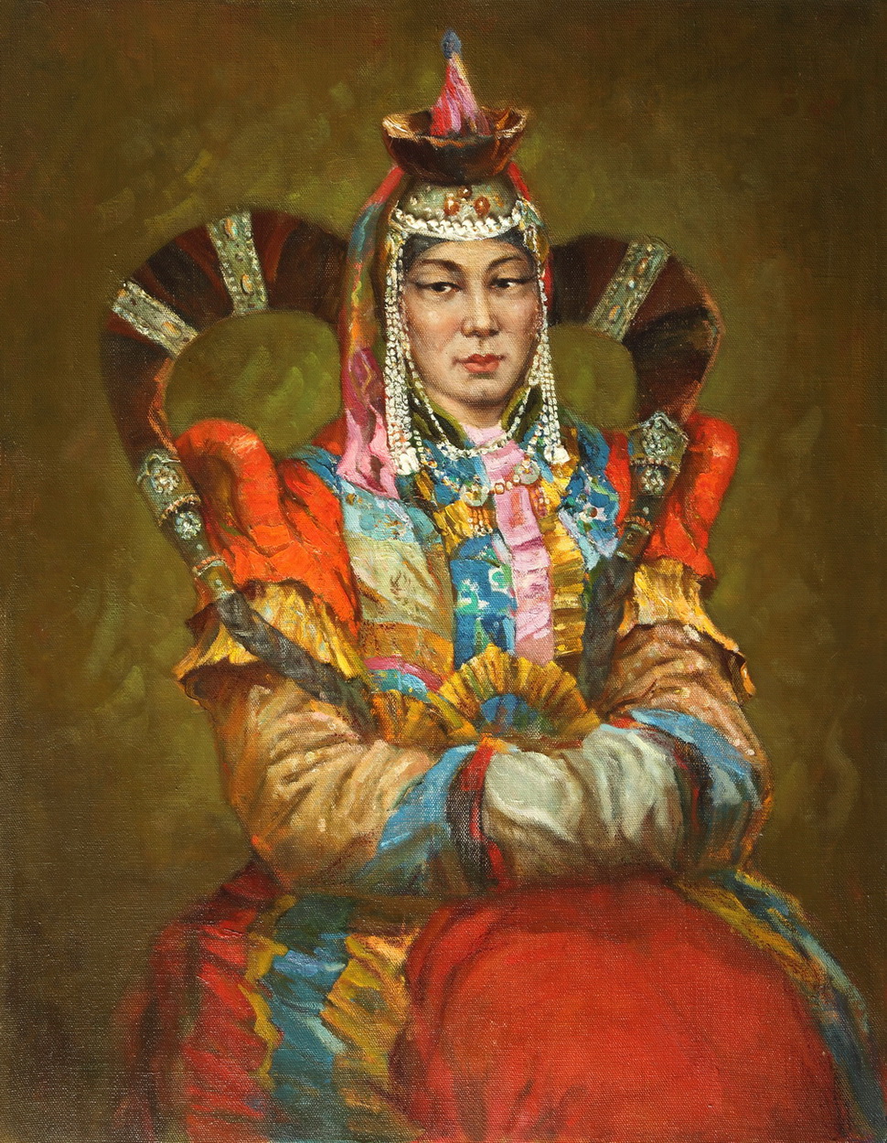 М.Я. Будкеев. Саранцэцэг, дочь Монголии